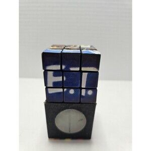 E.T. Rubiks Cube Puzzle Vintage Square Toy 1980s Extra Terrestrial Movie